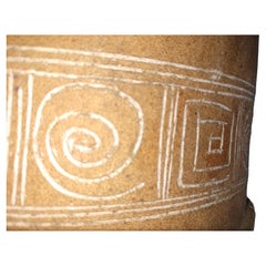 Banded Arts & Crafts Style Large Jar or Pot by Herbert Sargent