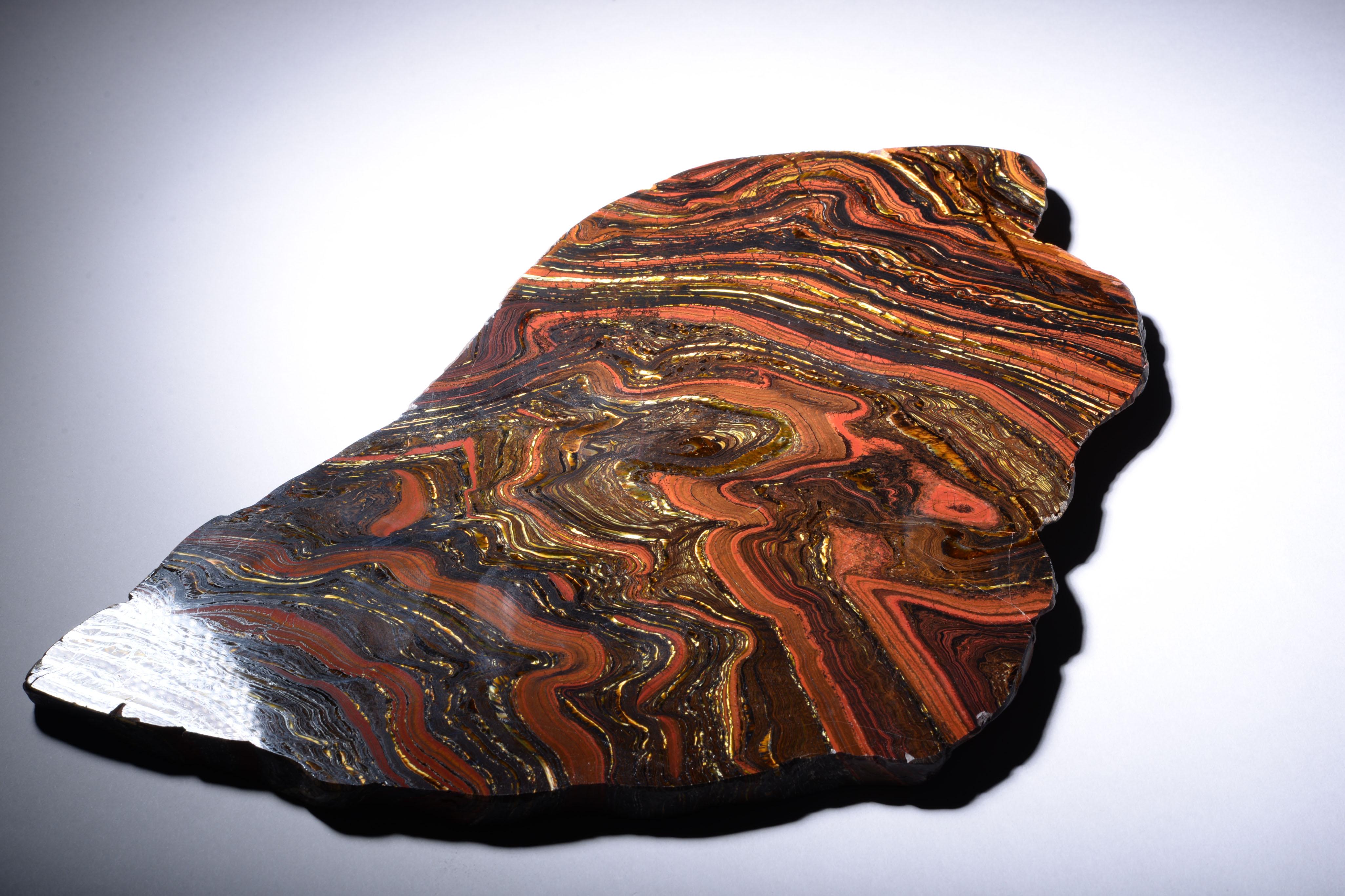 Australian Banded Iron Formation with Red Jasper, Haematite & Tiger's Eye  For Sale