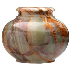 Banded Onyx Vase