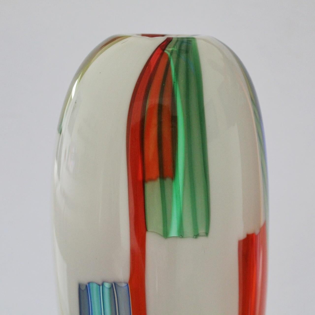 Mid-20th Century Bandiere Vase For Sale