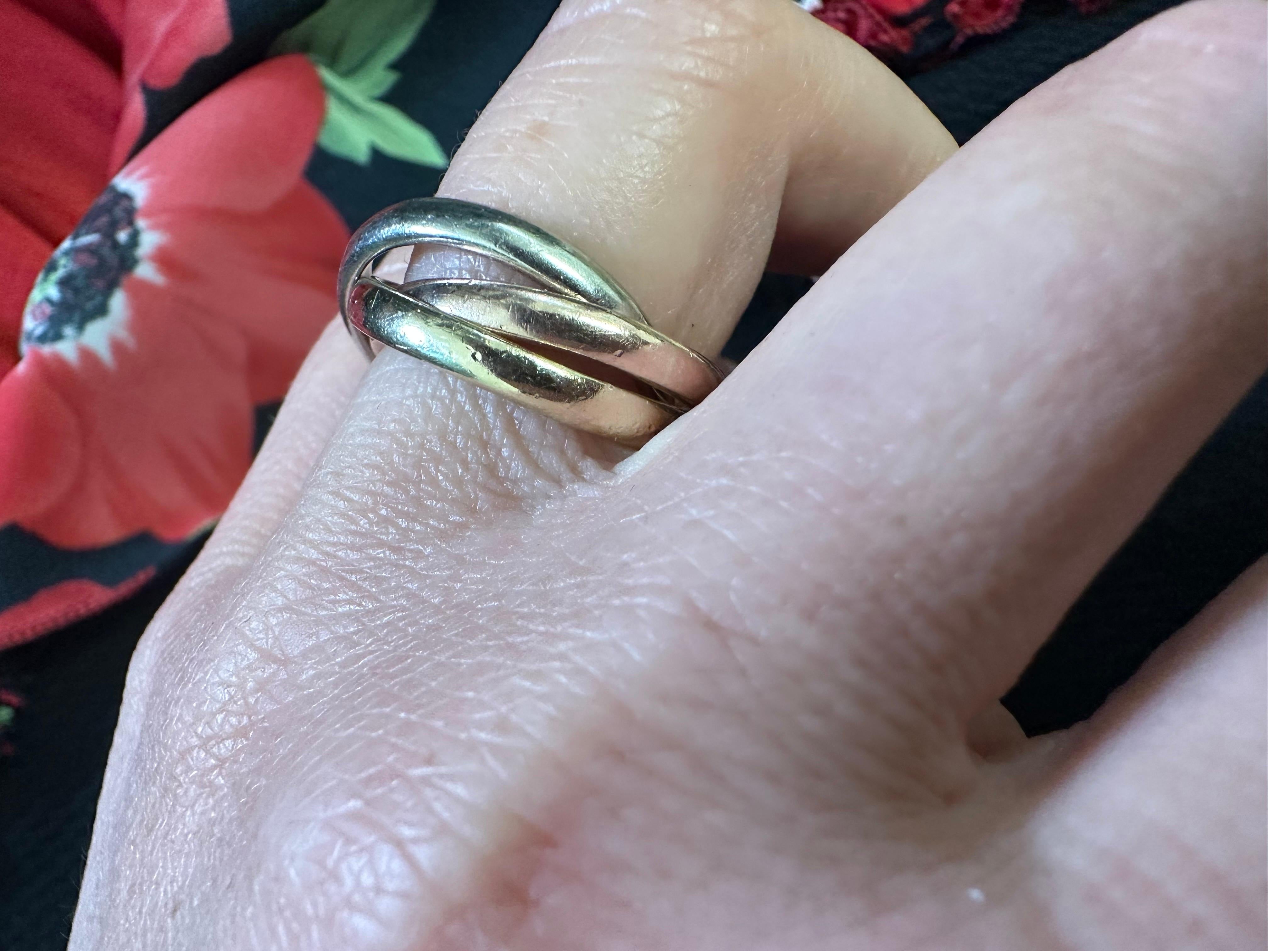 Bands 14KT gold Love bands solid gold bands future past tense love For Sale 2