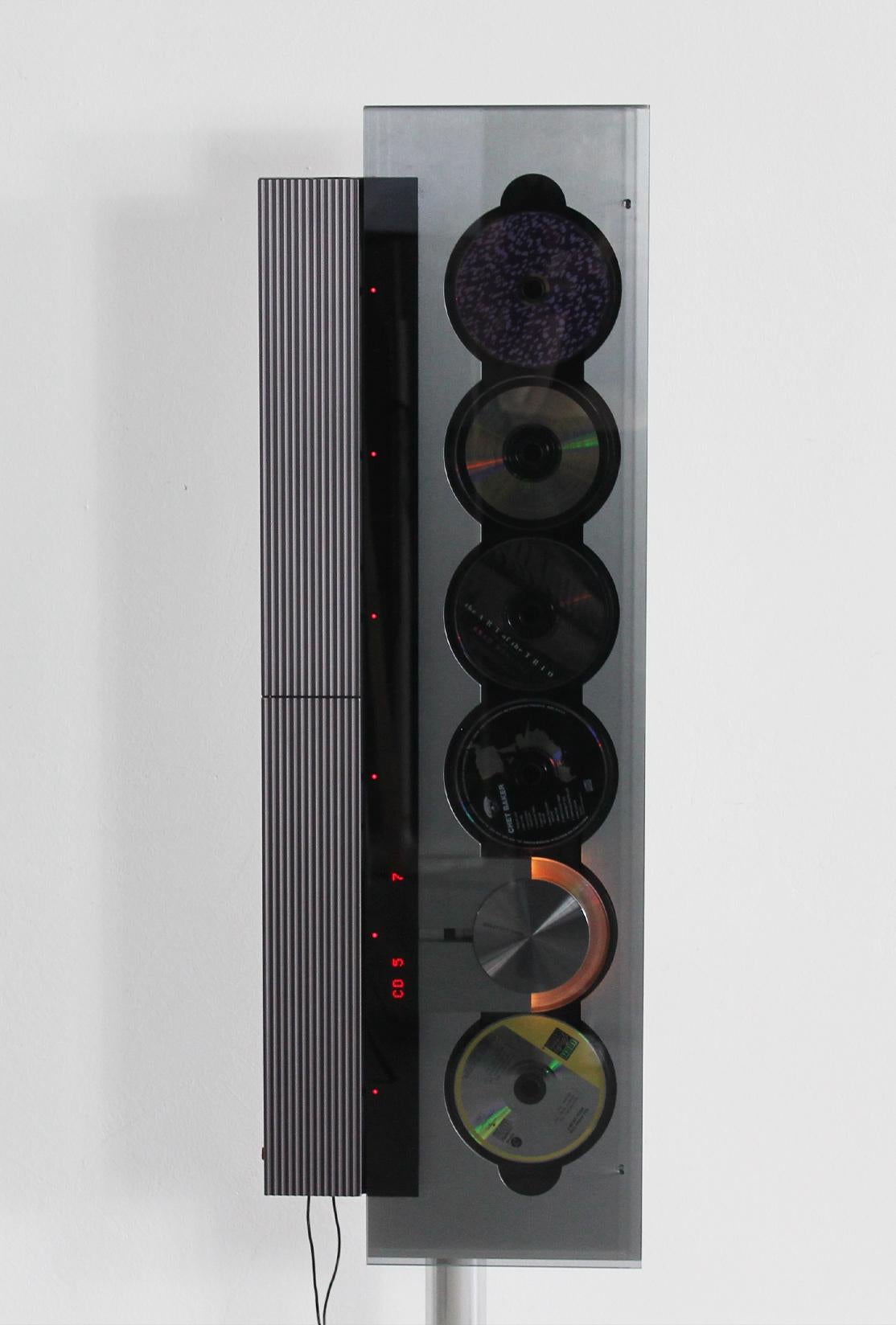 Fin du 20e siècle Chaîne hi-fi Bang & Olufsen BeoSound 9000 avec tuner 6 CD 1990 par David Lewis en vente