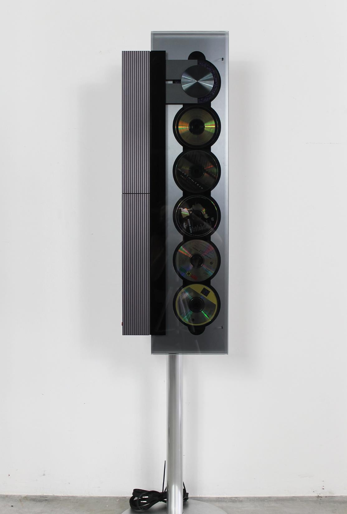 Bang & Olufsen BeoSound 9000 6-CD Tuner Hi-fi System 1990s by David Lewis In Good Condition For Sale In Montecatini Terme, IT
