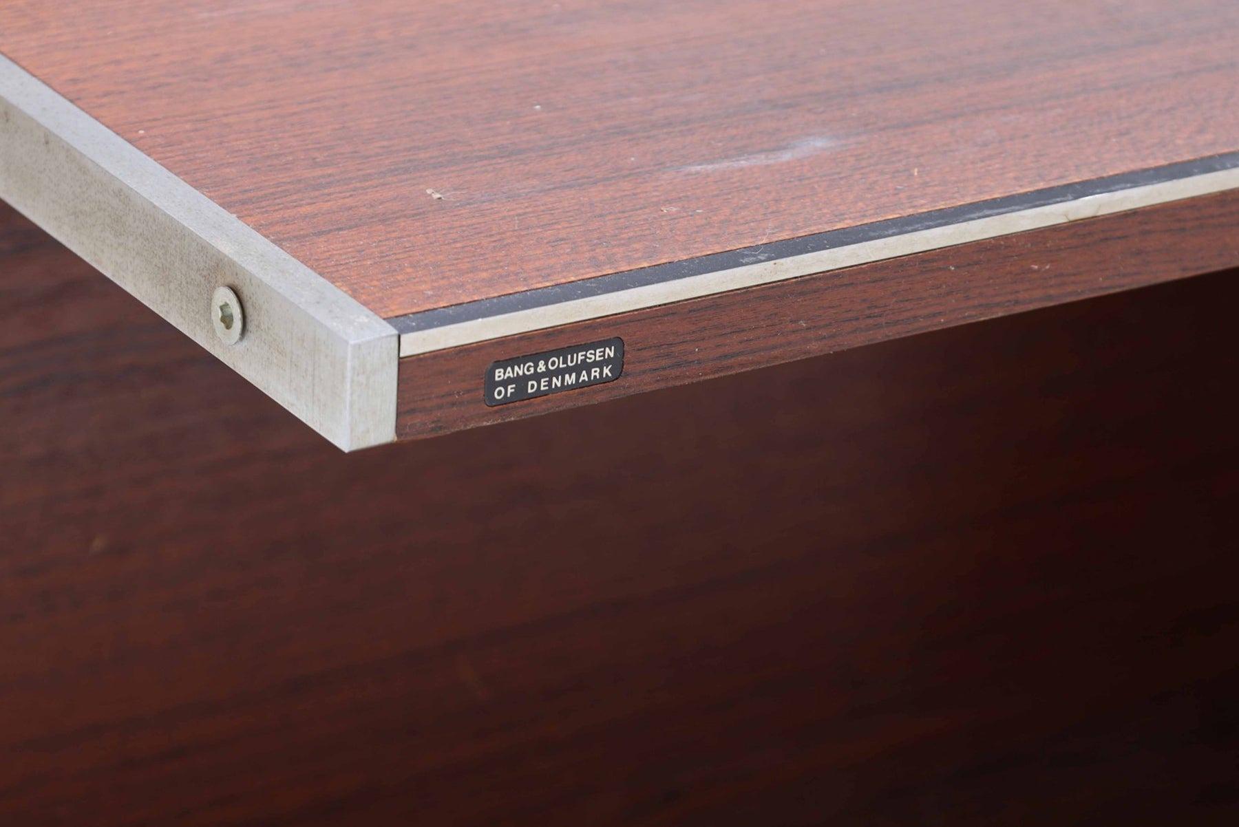 Danish Bang & Olufsen Rosewood Record Holder / Console For Sale