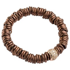 Bang Titanium Bracelet / Diamonds Rose Gold