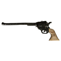 Bang-Up Business: Carved Wood Revolver Trade Sign