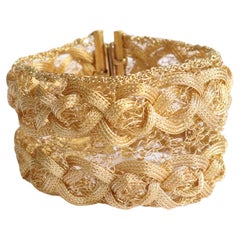 Armreif Armband aus 18 Karat Gelbgold