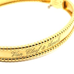 Bracciale Bangle in oro giallo 18 carati di Van Cleef & Arpels