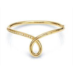 Bracelet en or jaune avec diamants blancs - Collection ESSENCE*