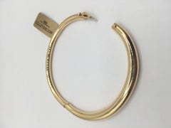 Collection Essence : Bracelet jonc en or jaune 18 carats