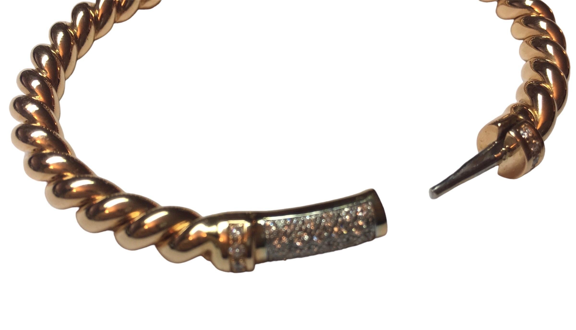 Taglio brillante Bangle della collezione 