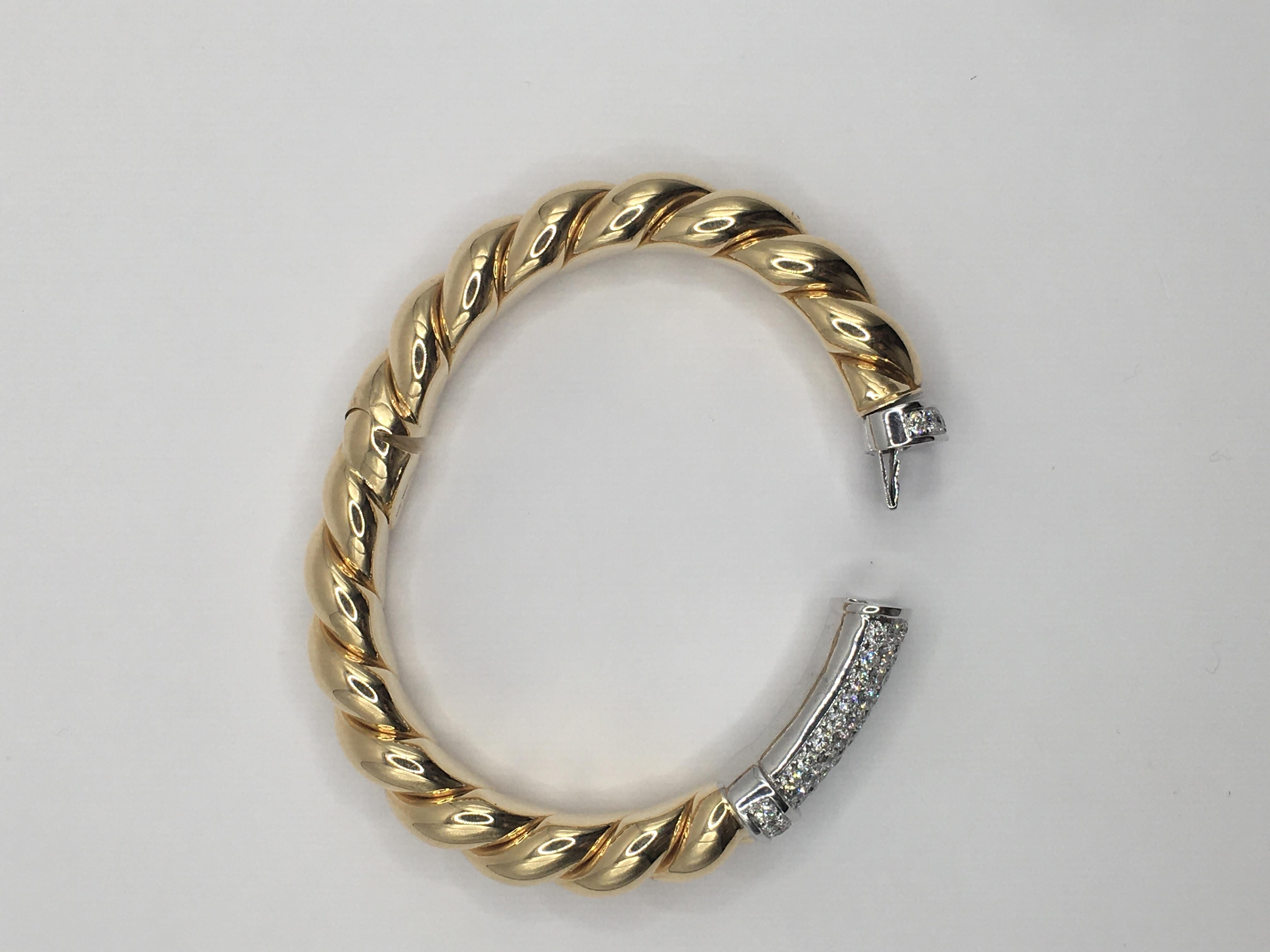 Brilliant Cut Bangle from the Collection 