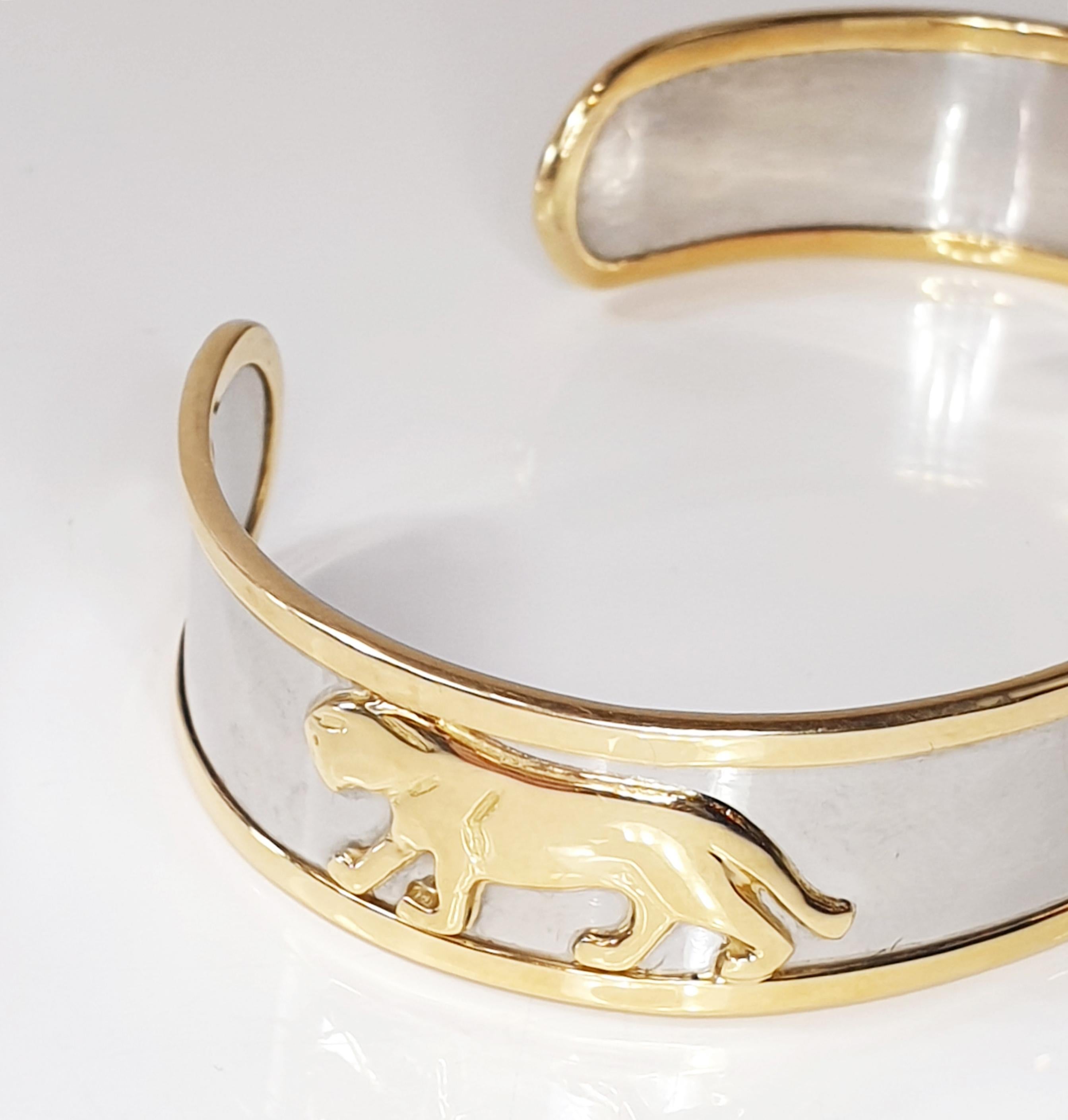 panther bangle bracelet