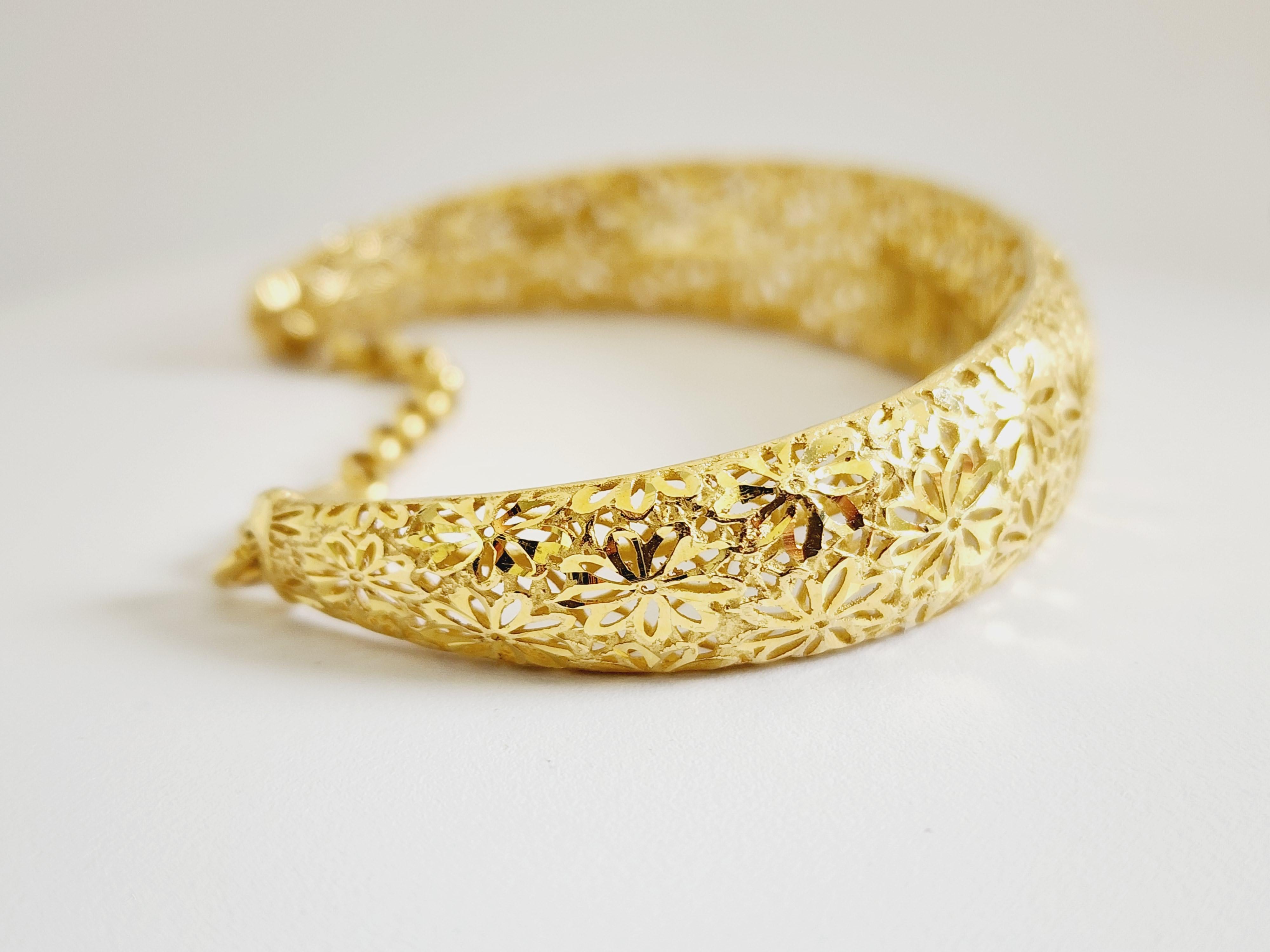 Armreif aus Gelbgold mit 14 Karat 1