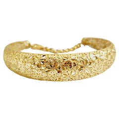 Armreif aus Gelbgold mit 14 Karat