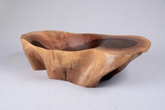 Wooden Sink, Basin, Solid Wood, Carved, Handmade, Contemporary Design, Logniture