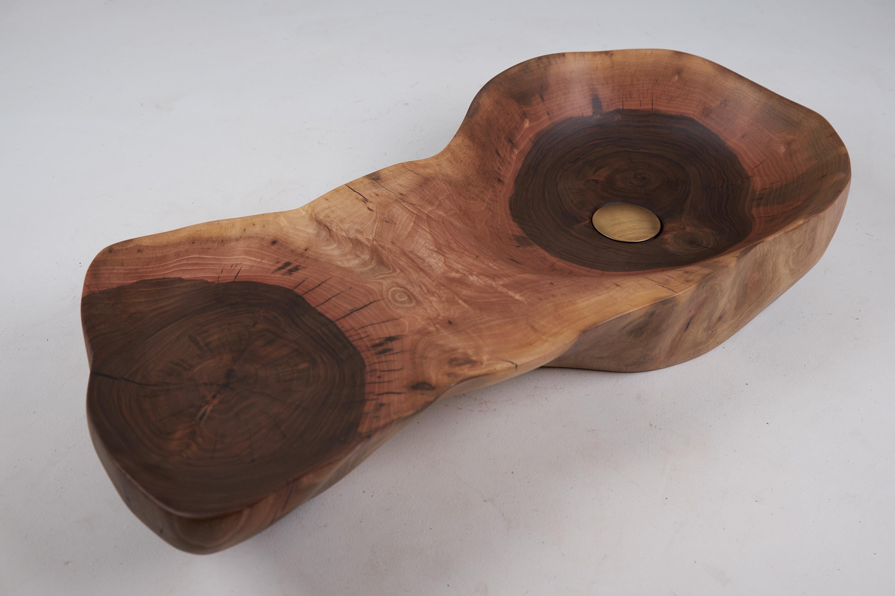 Banik, Waschtisch/Waschbecken aus Massivholz, Original zeitgenössisches Design, Logniture (21. Jahrhundert und zeitgenössisch) im Angebot
