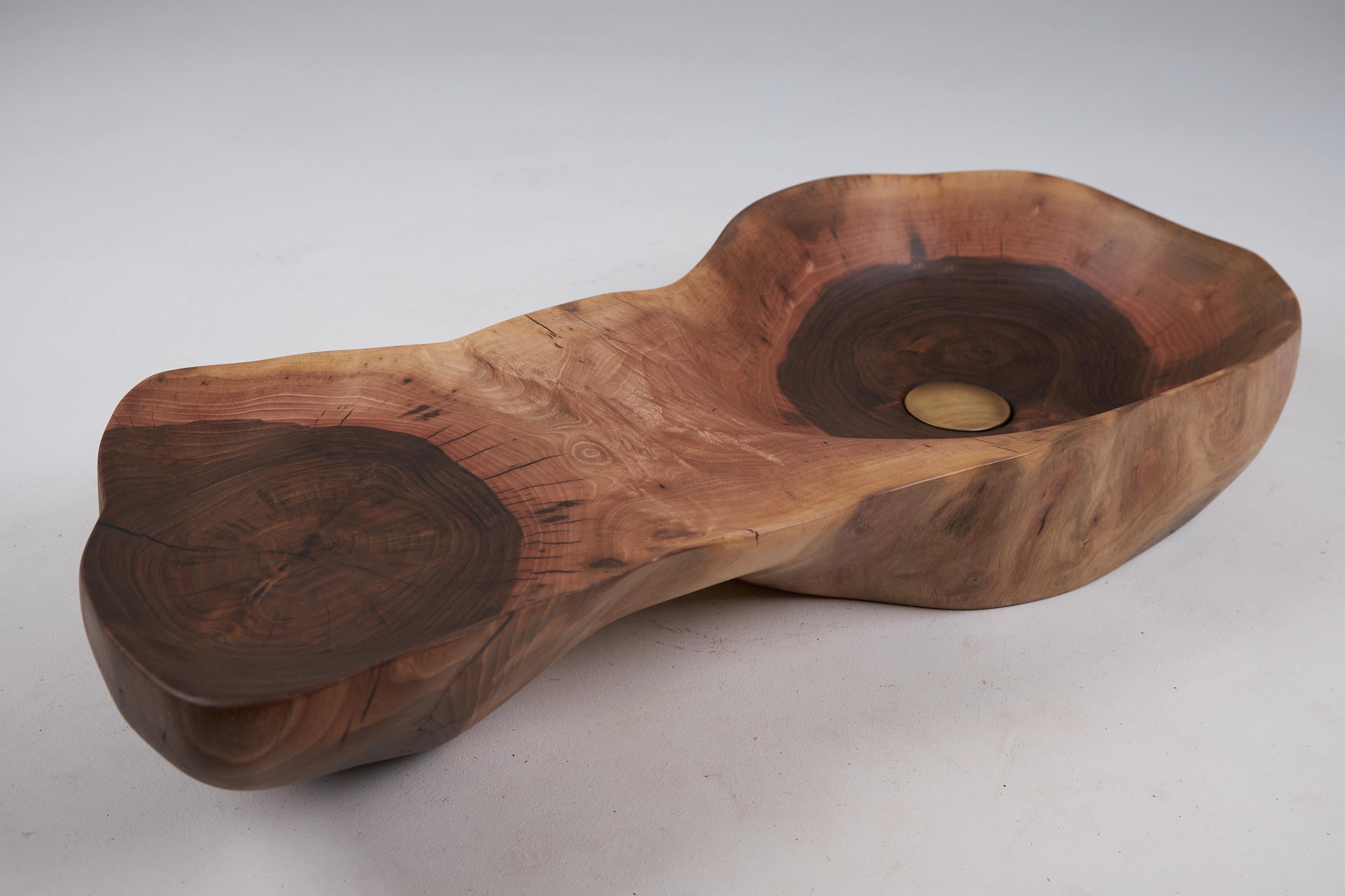 Banik, Waschtisch/Waschbecken aus Massivholz, Original zeitgenössisches Design, Logniture (Holz) im Angebot
