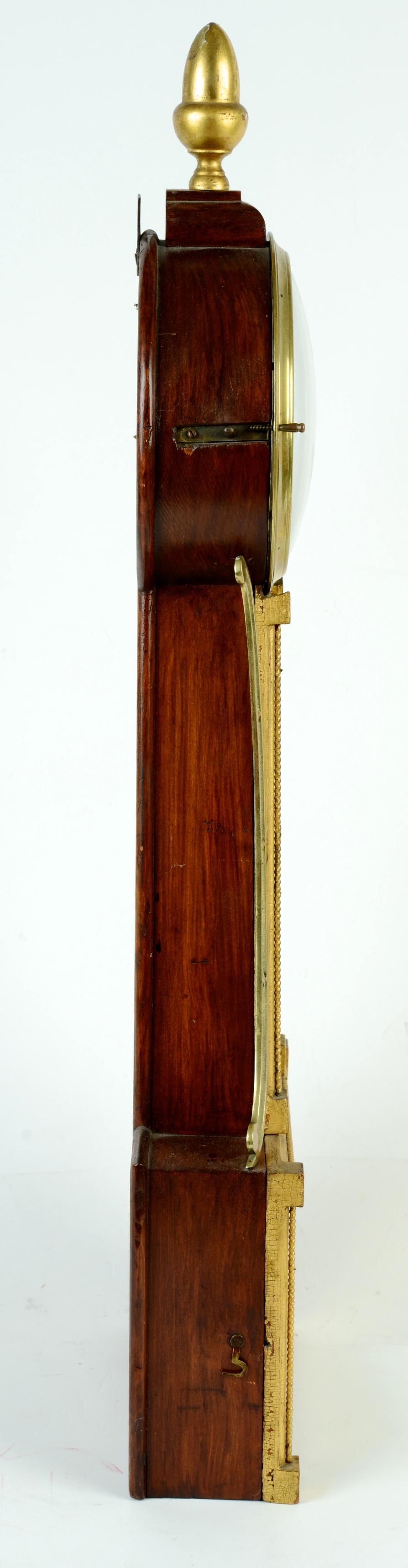 Banjo Clock, c1820, Patent Timepiece 2