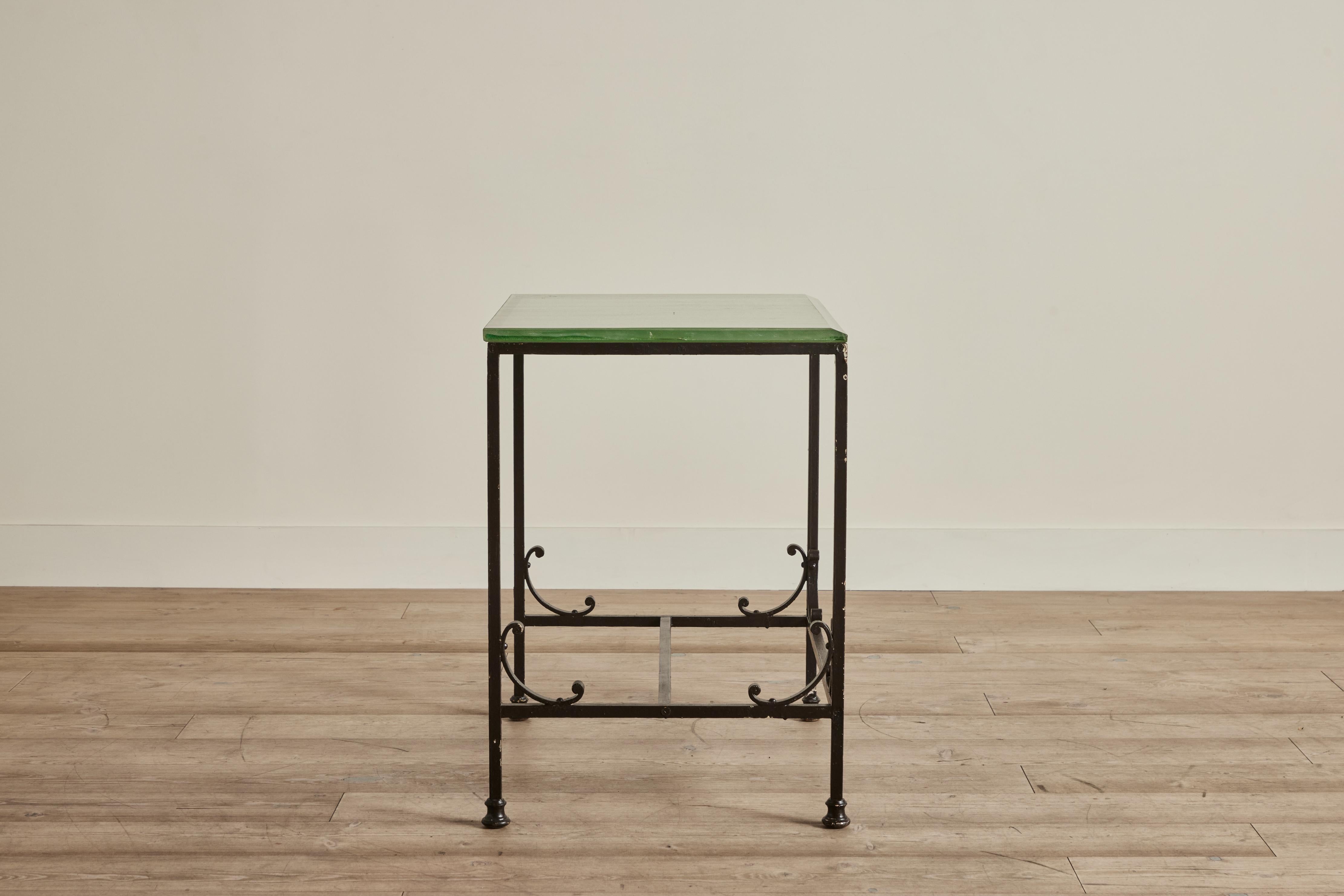 20th Century Bank Glass Table No. 2 For Sale
