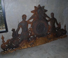 Bank of America Italia  Cast Iron Architectural Panel by Henry Minton