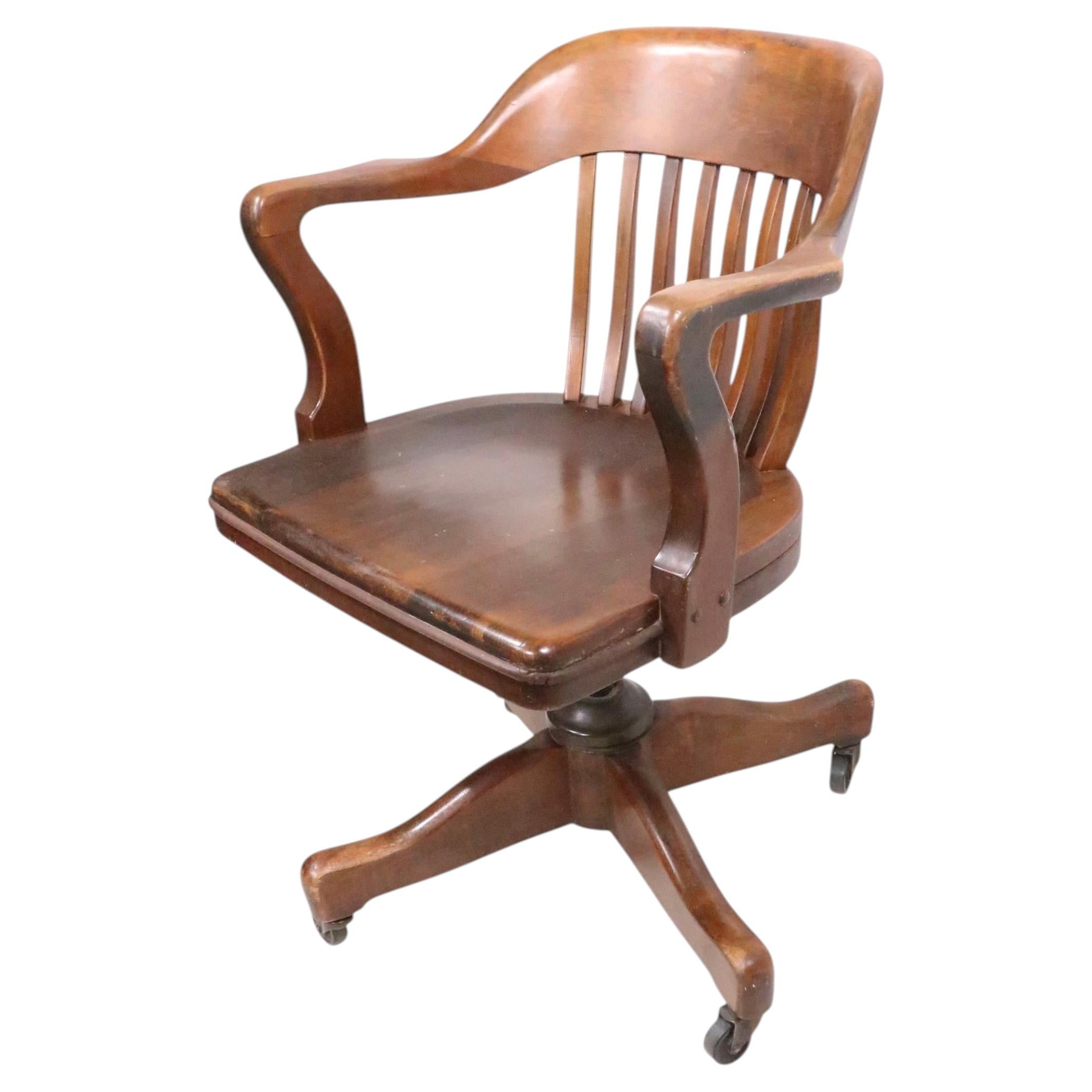 Bank of England Jury Style Swivel Tilt Desk Chair