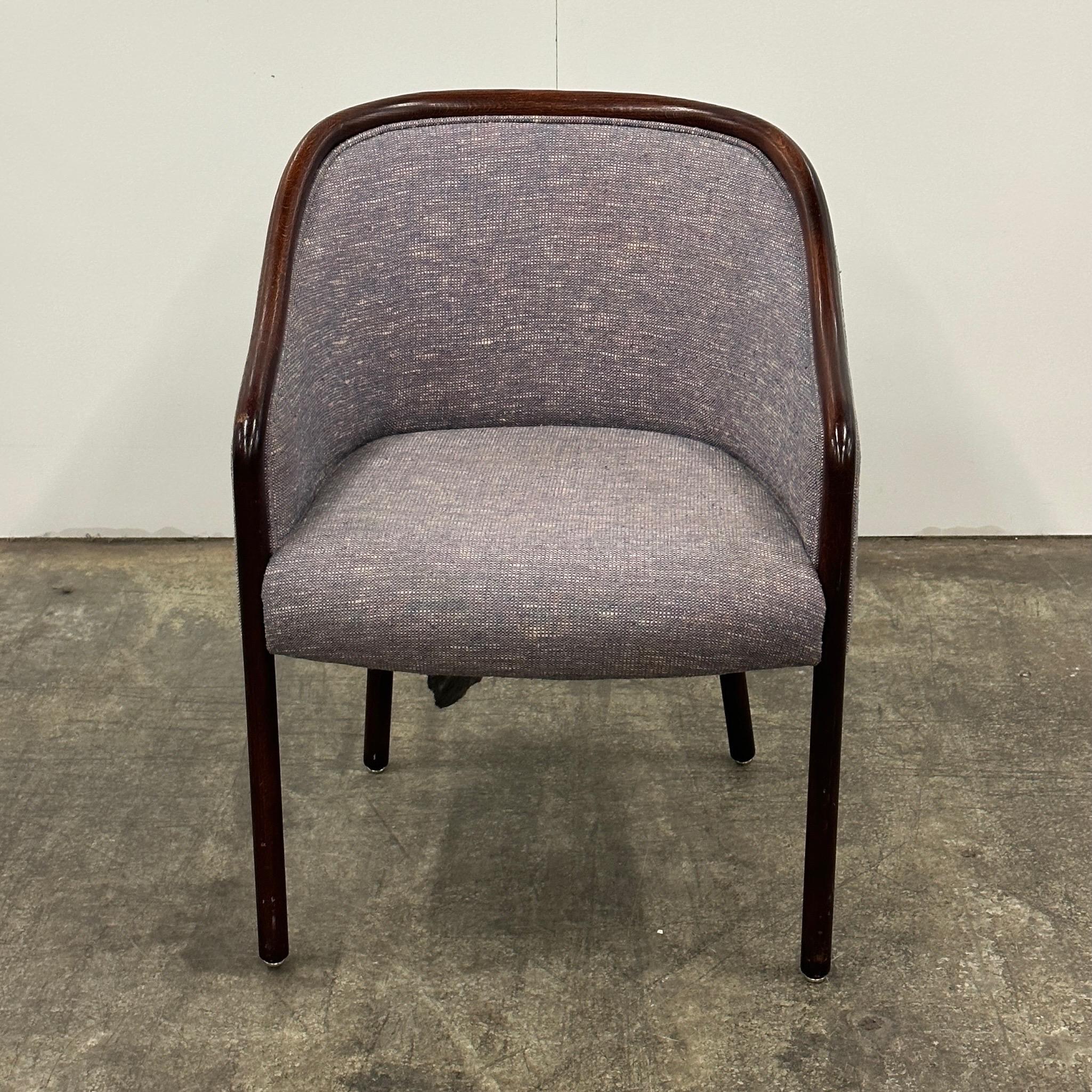 Banker Chair by Ward Bennett for Brickell Associates In Good Condition For Sale In Chicago, IL
