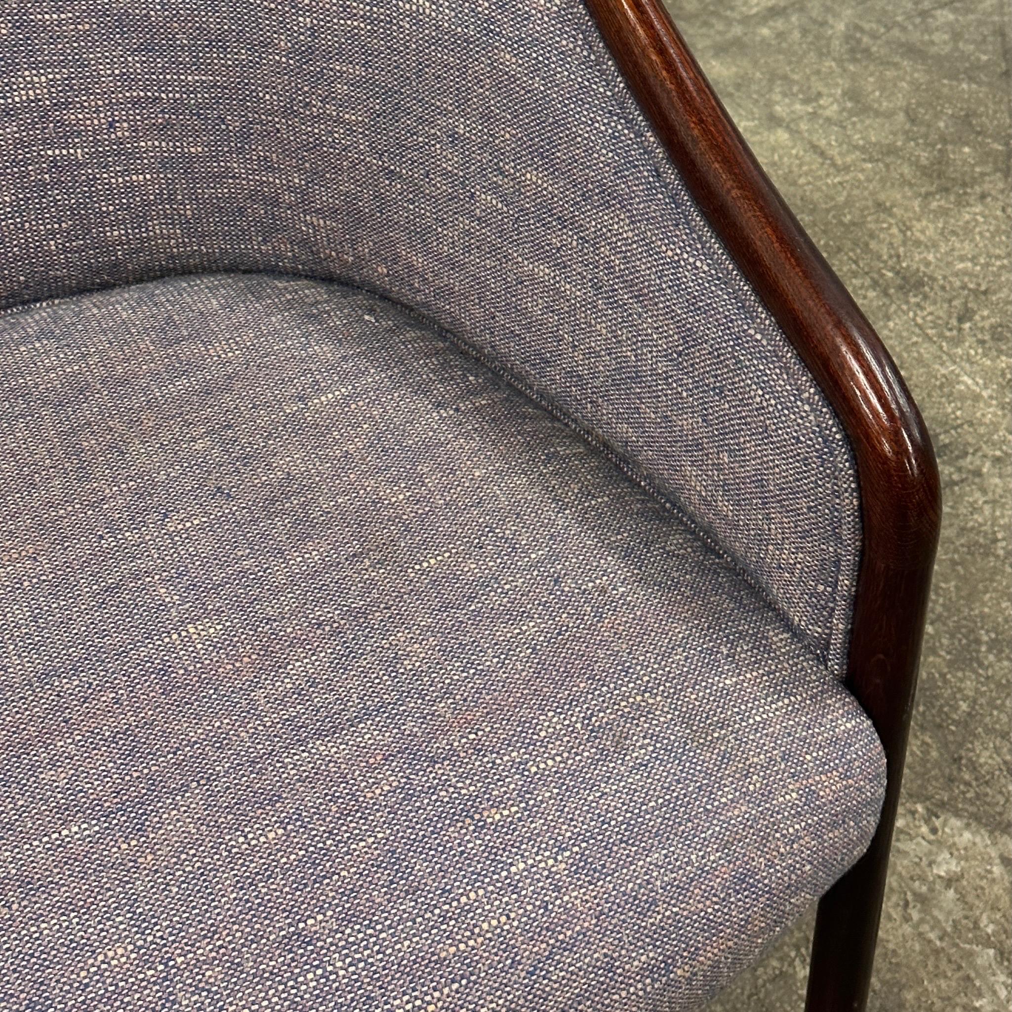 Banker-Stuhl von Ward Bennett für Brickell Associates (Ende des 20. Jahrhunderts)