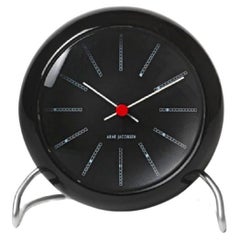 Bankers Table Clock Black