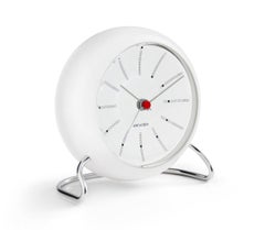 Bankers Table Clock White
