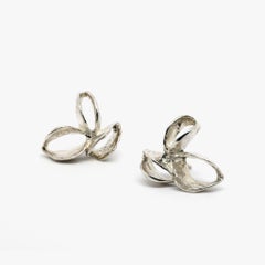 Banksia Pod Stud Earrings in Sterling Silver by Kirsten Muenster Jewelry