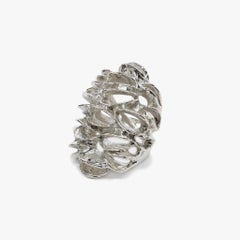 Banksia Root Ring in Sterling Silver by Kirsten Muenster Jewelry