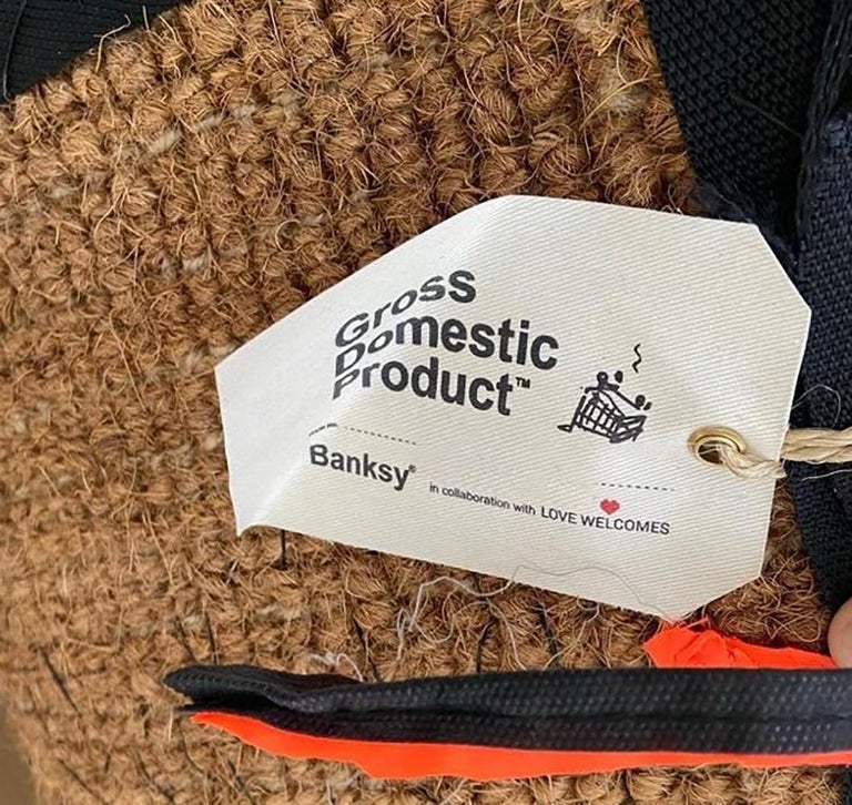 Banksy Banksy Mat Urban Graffiti Street Art For Sale at