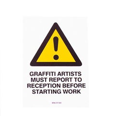 Graffiti Artists Must Report to Reception