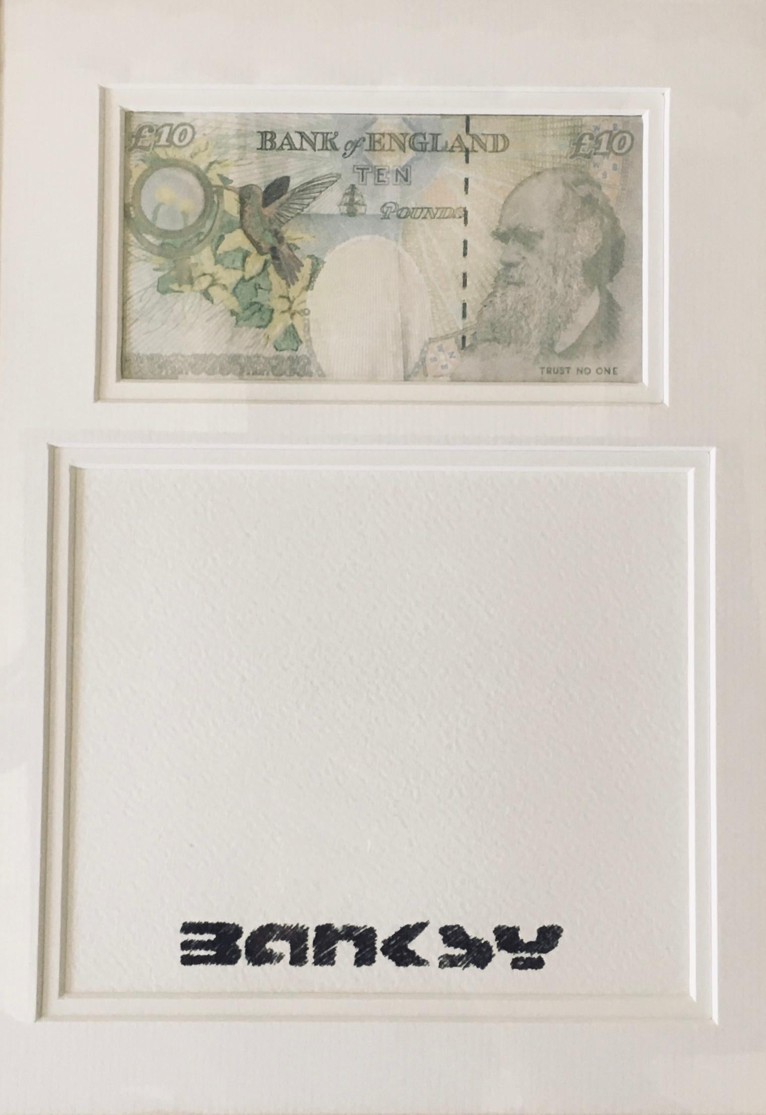 Banksy Di-Faced Tenner and Rude Snowman 1
