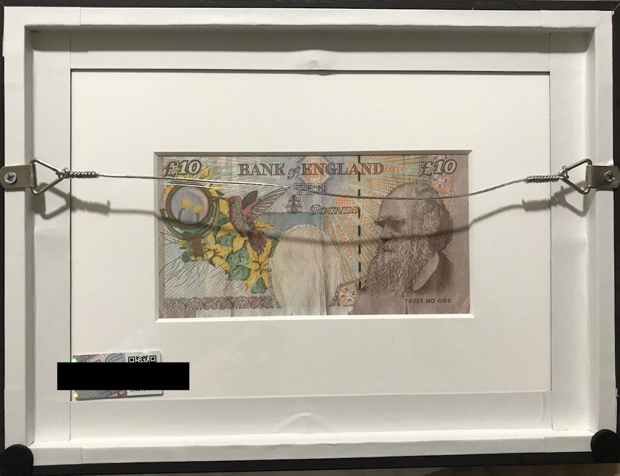 signed banksy tenner