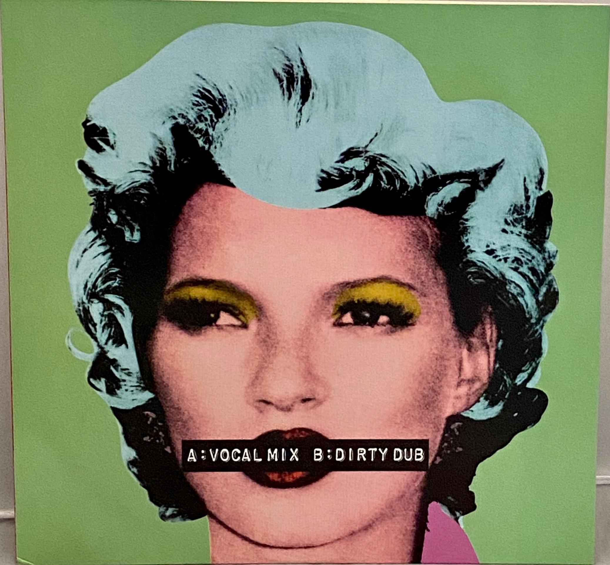 Banksy Kate Moss Record Cover Art 2