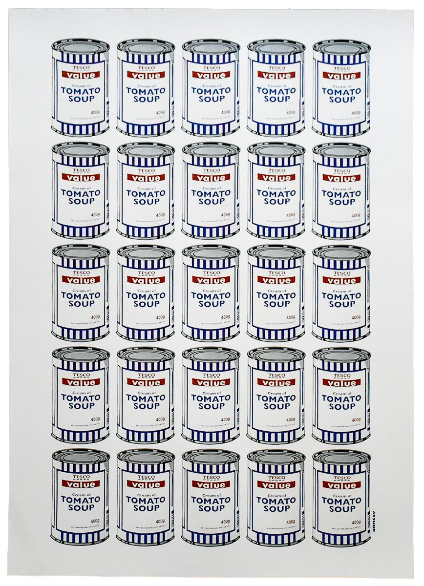 BANKSY SOUP CANS - Poster - Print by Banksy