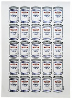 BANKSY SOUP CANS - Poster