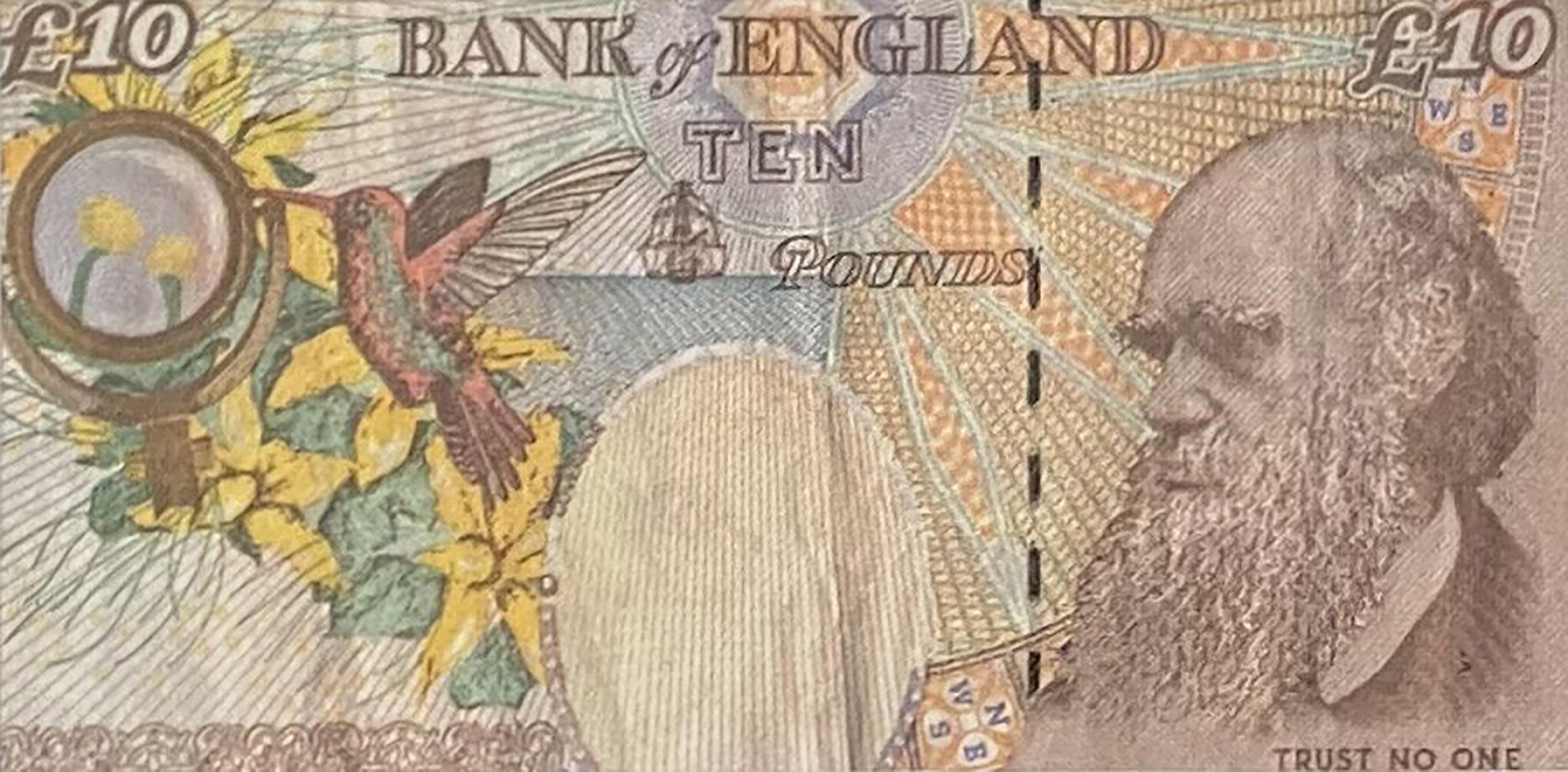 Di-Faced Tenner (10 GBP Note) - Print by Banksy