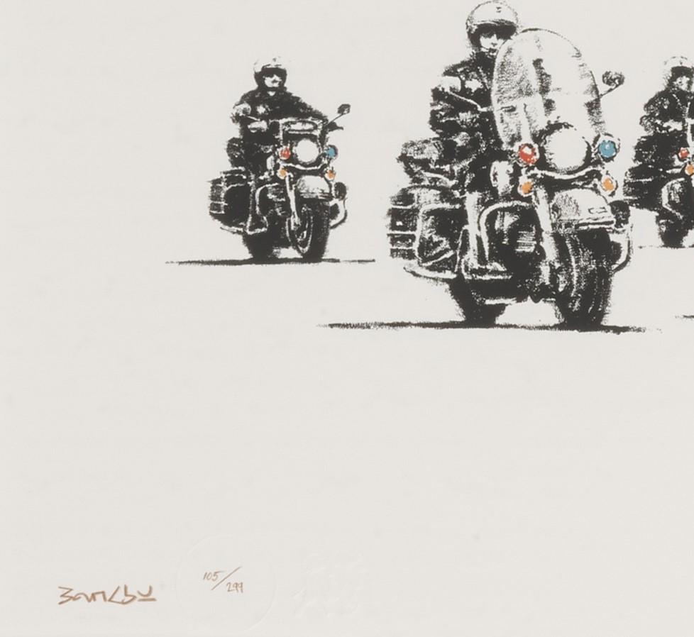 Donuts Chocolate - Print by Banksy