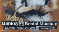 Dorothy Banksy vs Bristol Museum, Contemporary Art Show Poster