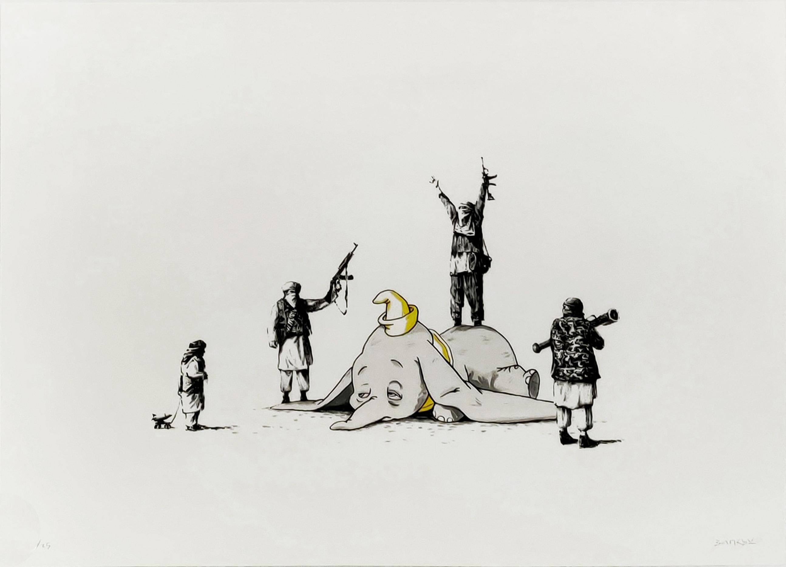 Portrait Print Banksy - DUMBO
