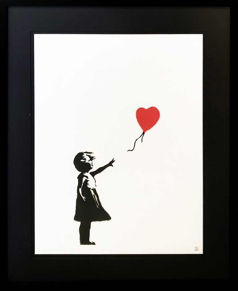 Banksy GIRL WITH BALLOON For Sale at 1stdibs