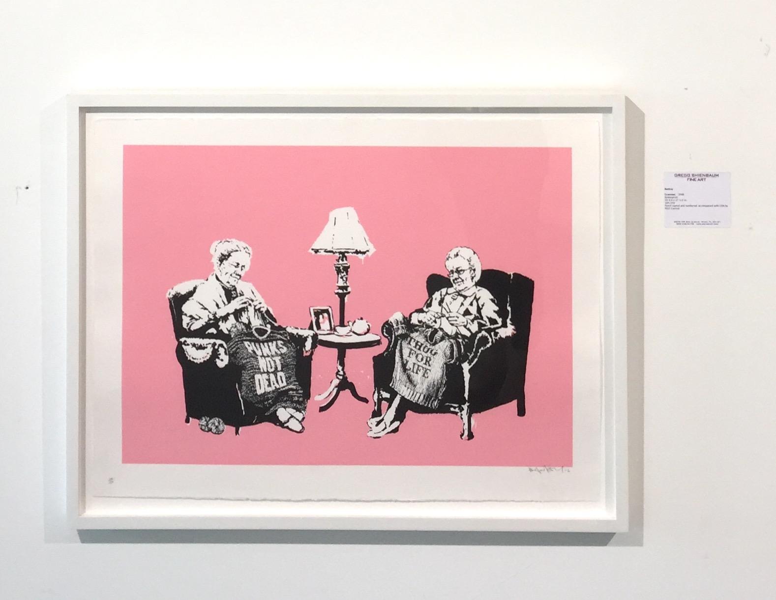 Grannies - Street Art Print by Banksy