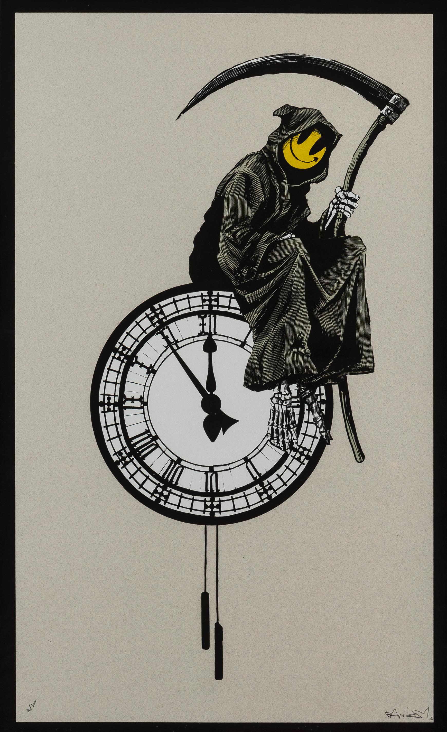 Banksy Print - Grin Reaper