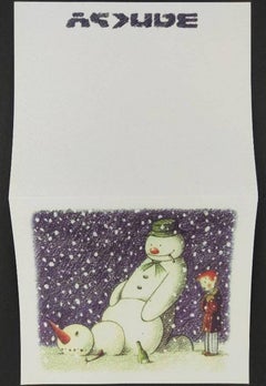 Rude Snowman by Banksy