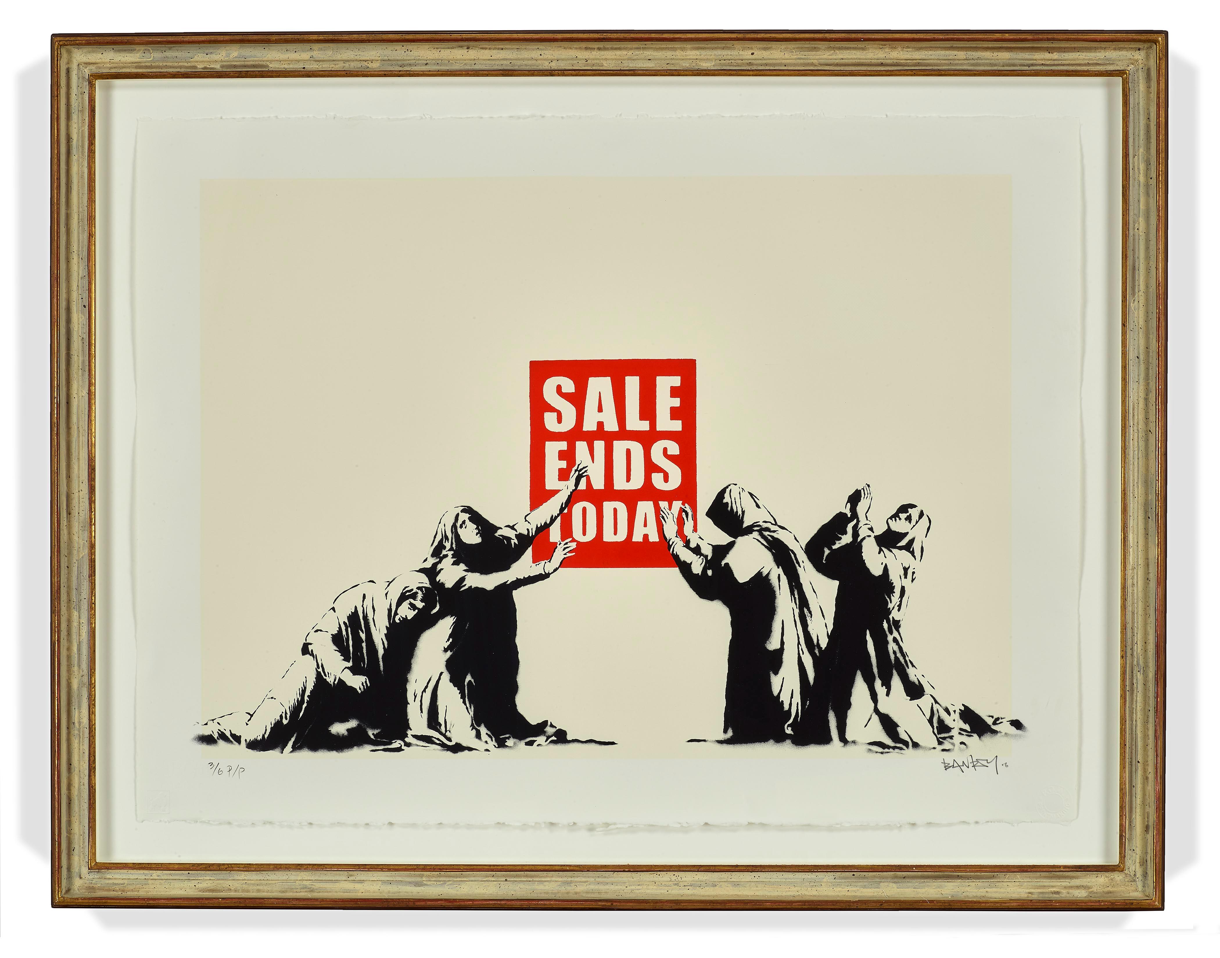sale ends banksy