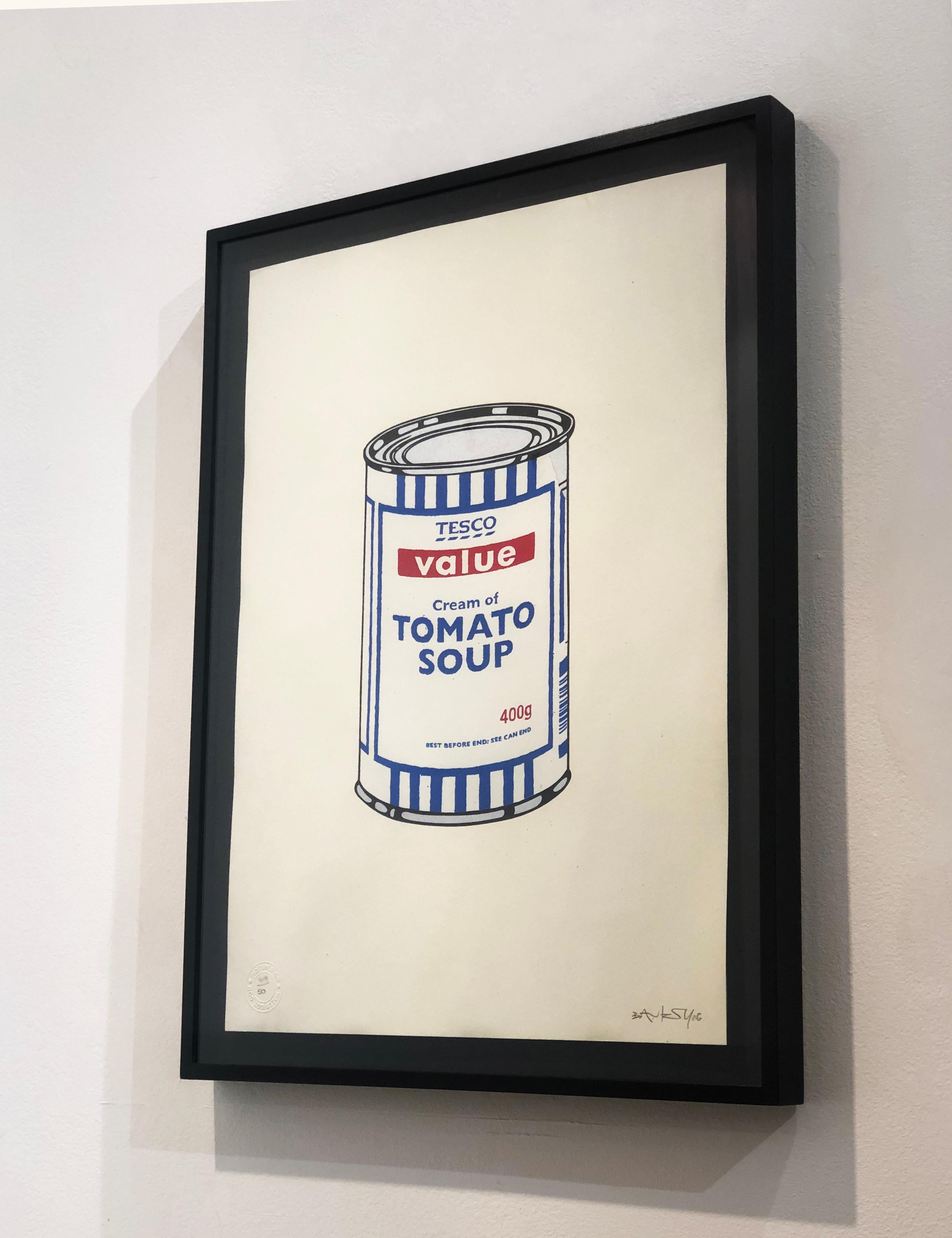 Soup Can (Original) - Street Art Print by Banksy