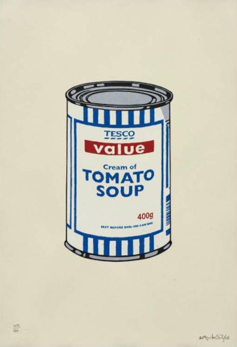 Soup Can (Original) - Print by Banksy